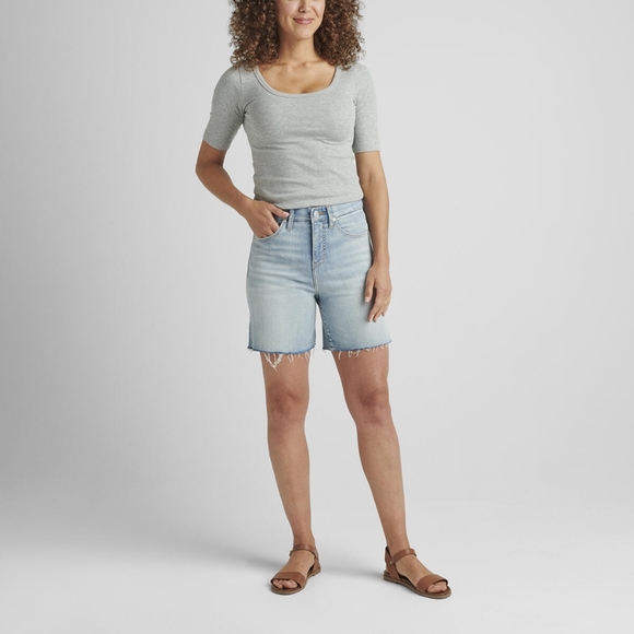 NWT Jag Viola High Rise Denim Shorts - Picture 1 of 10